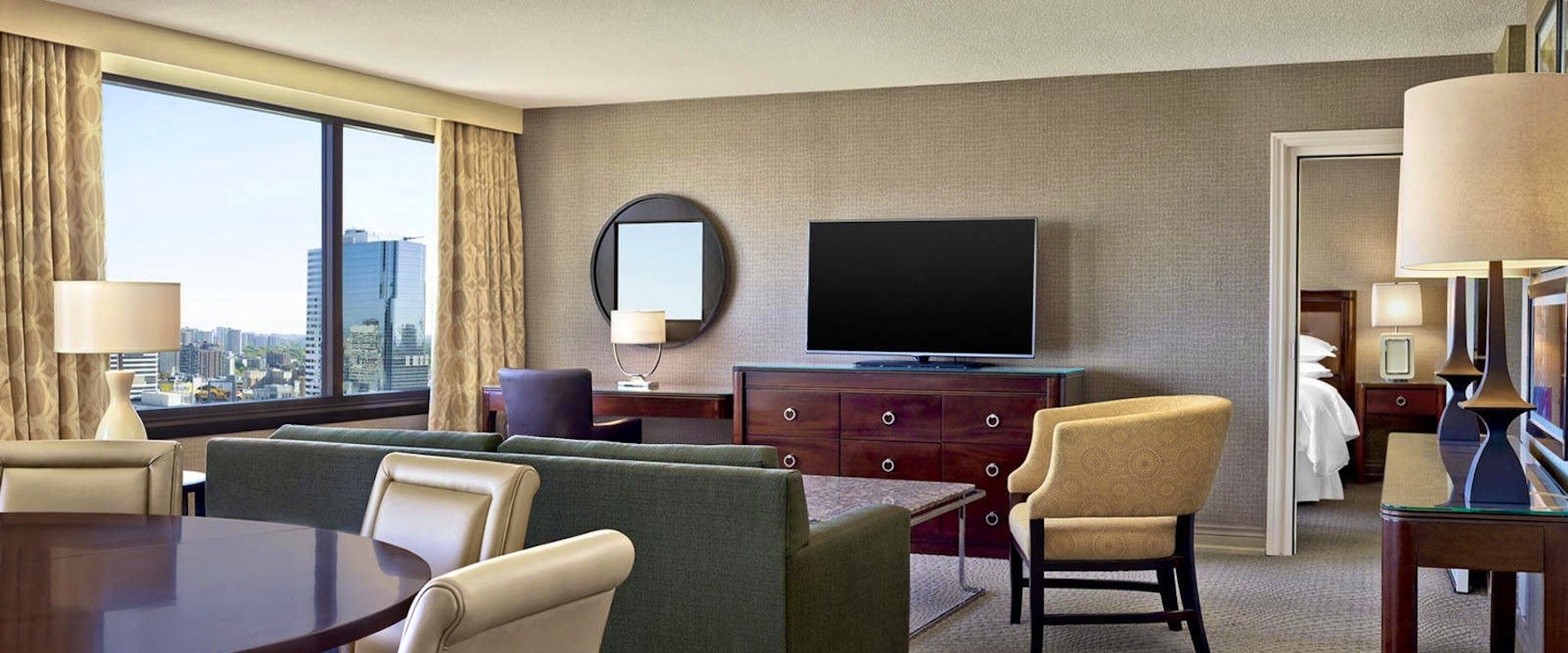 Parlor With Guest Room Sheraton Centre Toronto Hotel