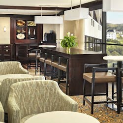 Club lounge at Sheraton Hotel Newfoundland, Newfoundland