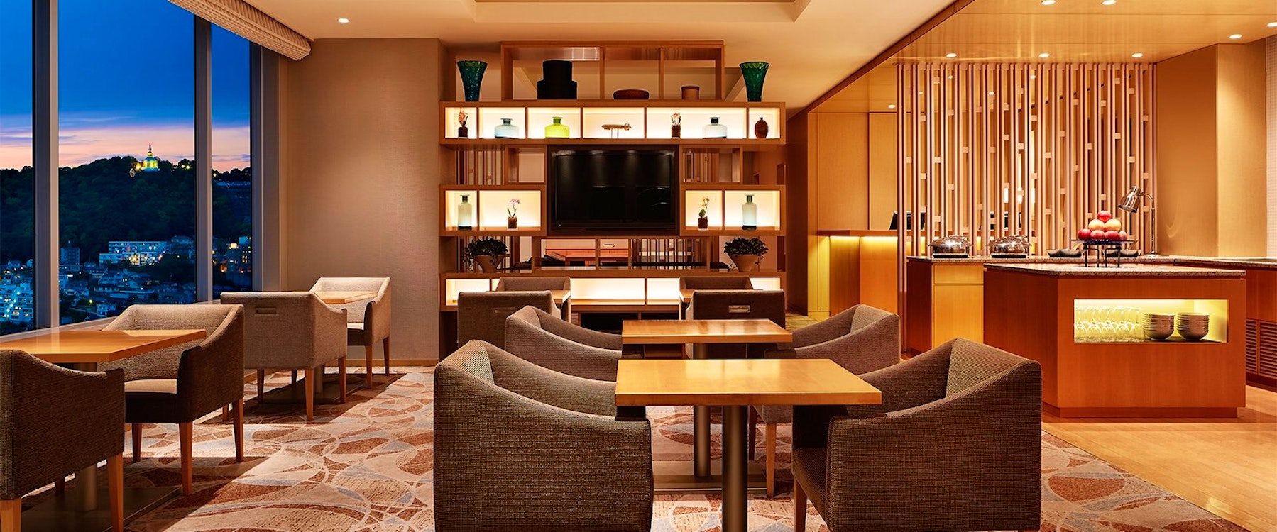 club lounge, Sheraton Grand Hiroshima Hotel