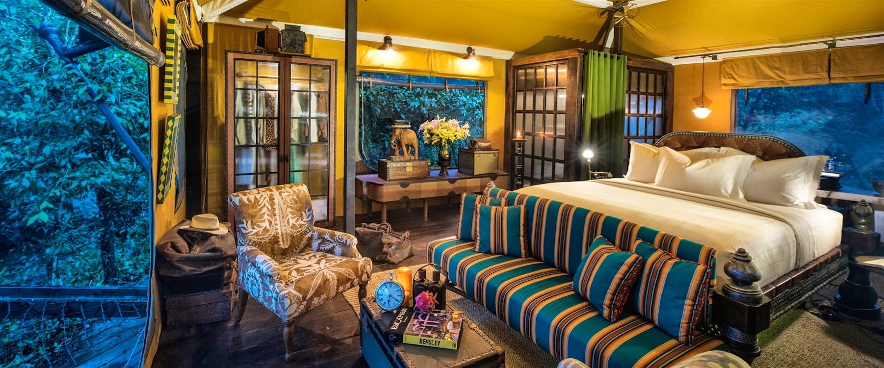 Tent Bedroom at Shinta Mani Wild, Phnom Penh