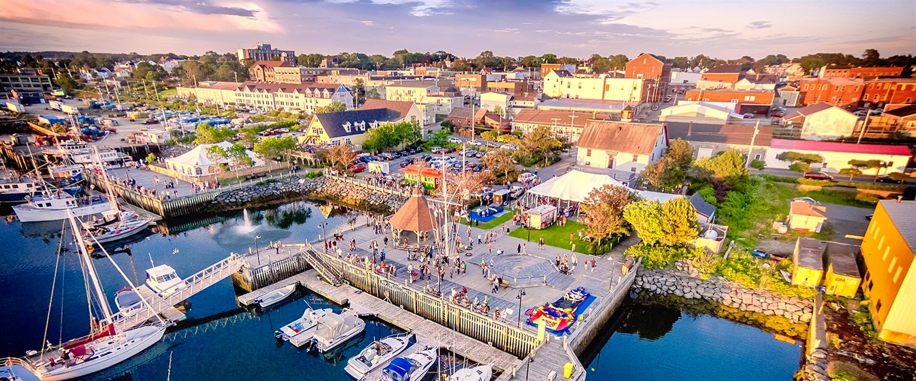 yarmouth waterfront courtesy of yarmouth and acadian shores tourism association