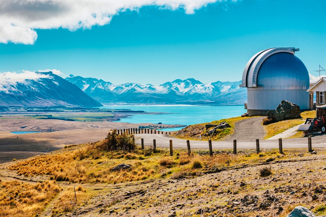mount johns observatory at mt john lake tekapo