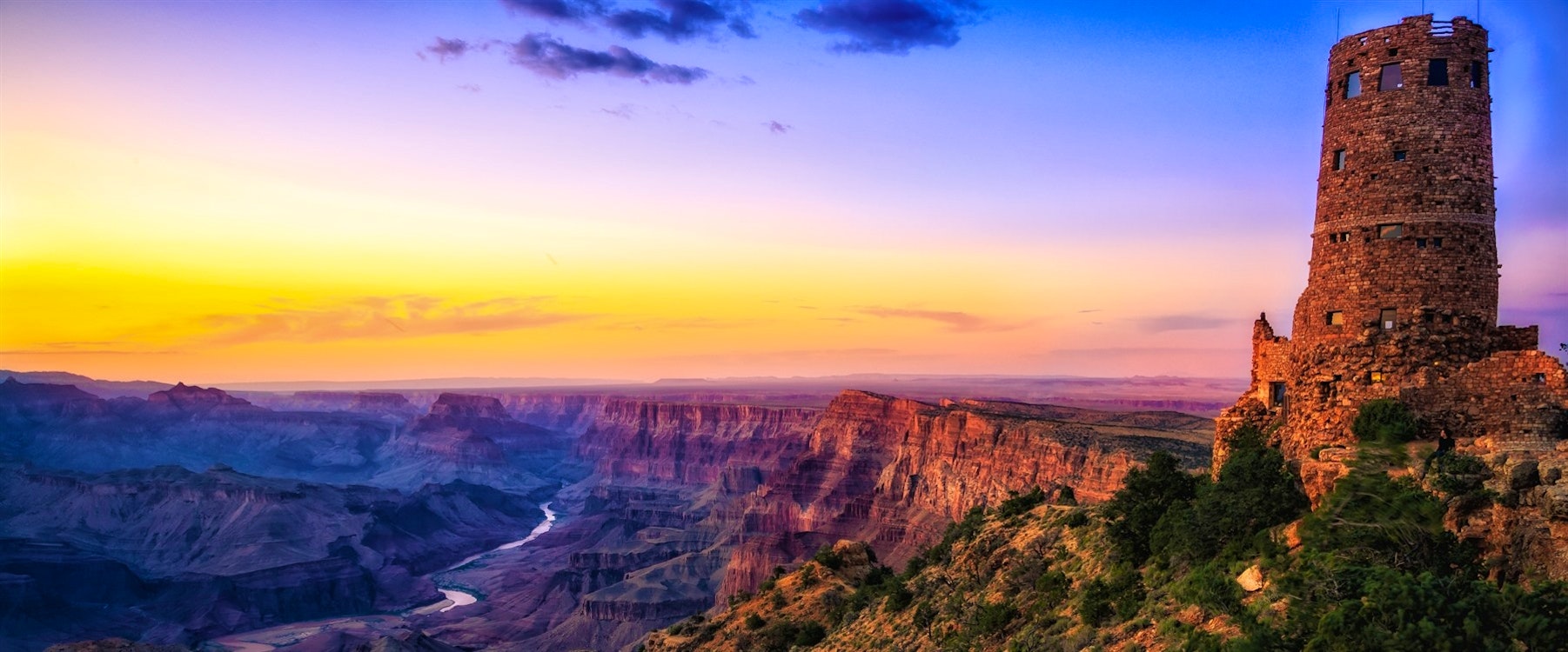 desert view watchtower grand canyon