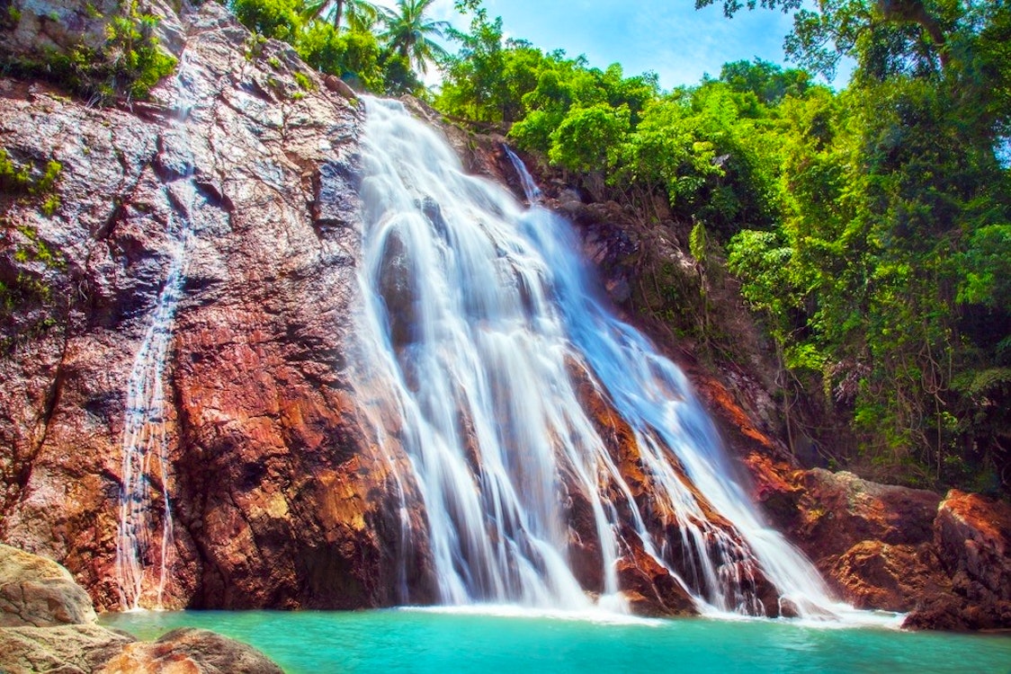 optional waterfall and jungles tour koh samui thailand