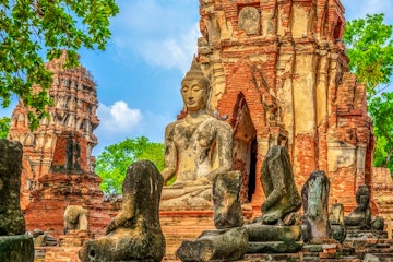 Ayutthaya Historical Park by Tuk Tuk