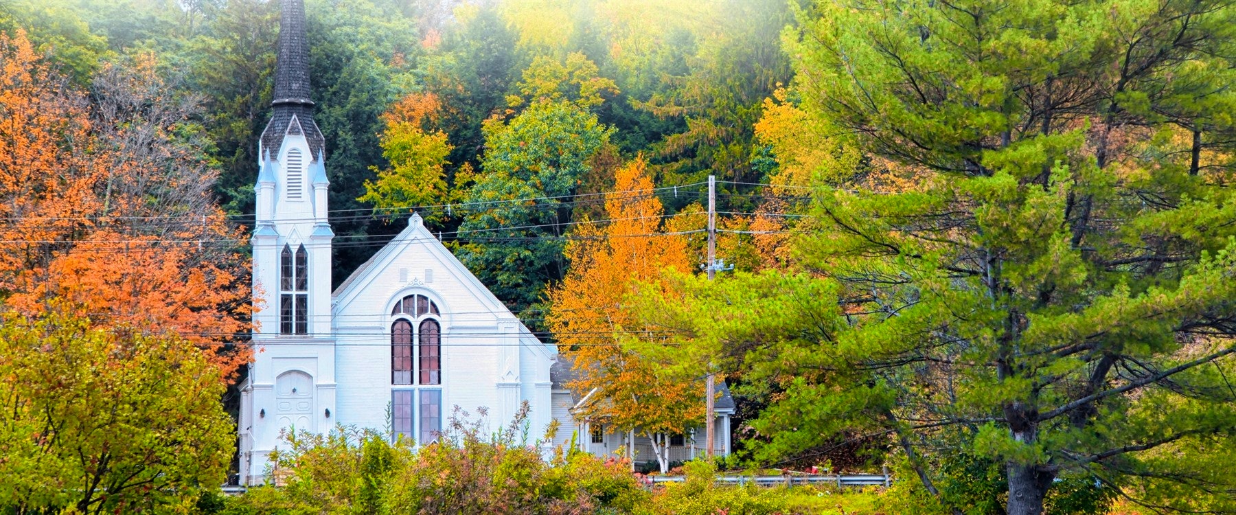 church near woodstock vermont