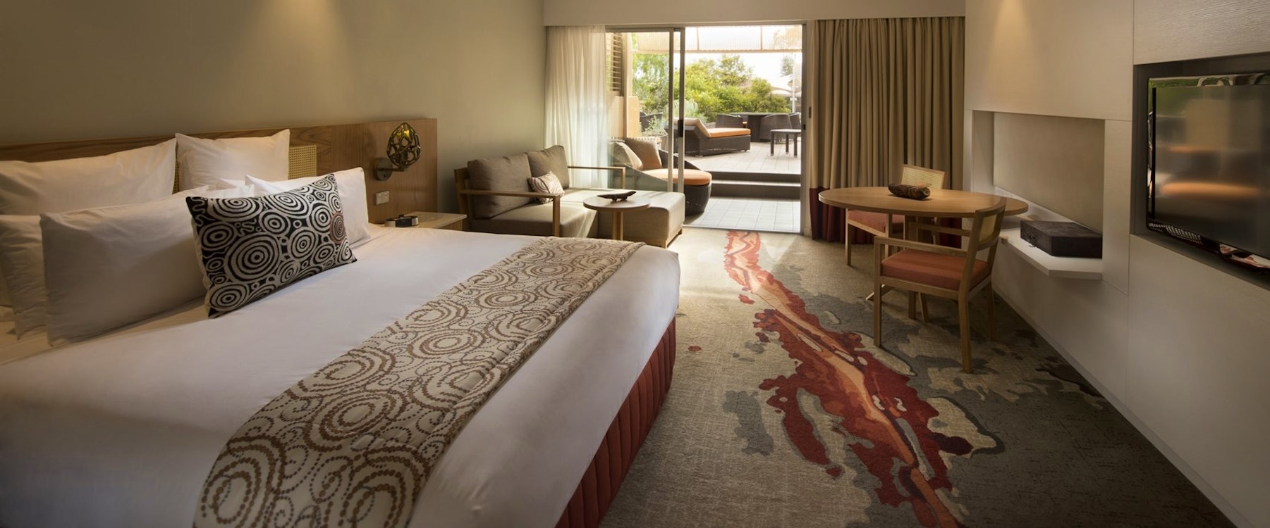 Bedroom with terrace, Voyages Sails in the Desert Hotel