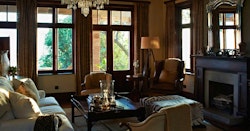 Living Room at Singita Sasakwa Lodge