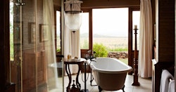 Bathroom at Singita Sasakwa Lodge