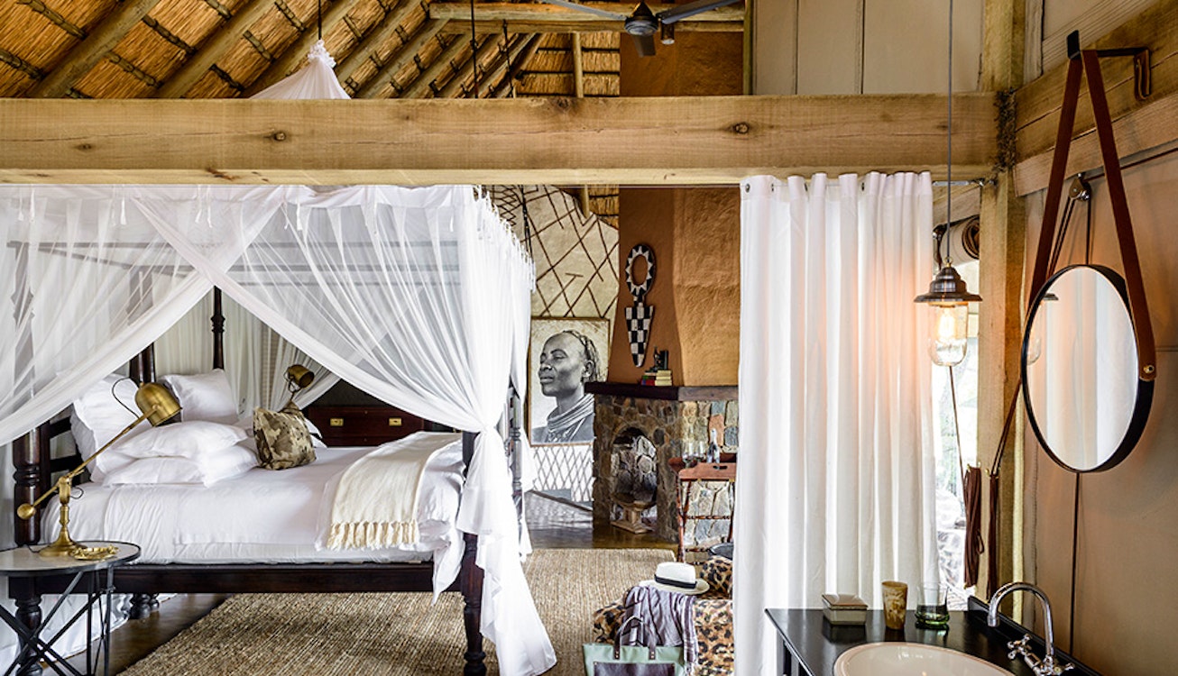 Bedroom at Singita Pamushana Lodge