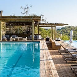 pool at singita