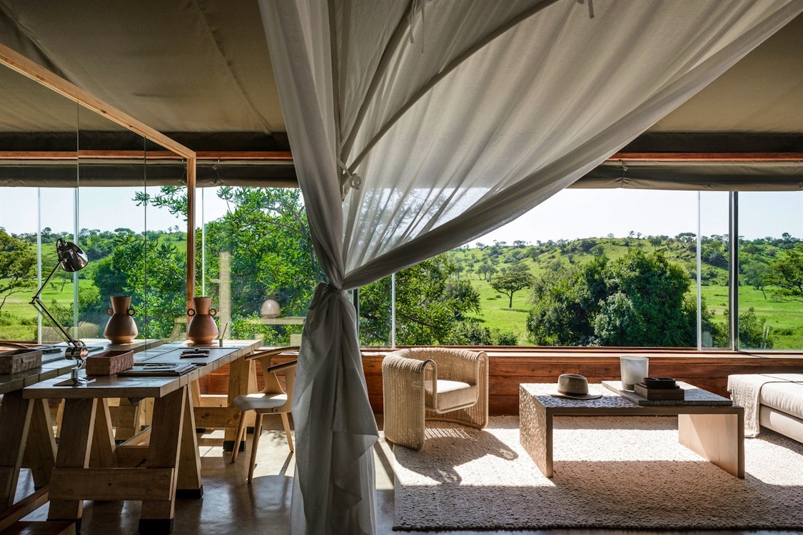 Lodge Suite at  Singita Faru Faru, Serengeti National Park, Tanzania, Africa