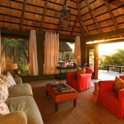Living Area at Royal Zambezi Lodge, Zambia