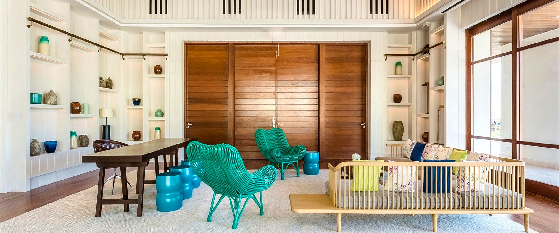 The Reception Hall at Park Hyatt St Kitts