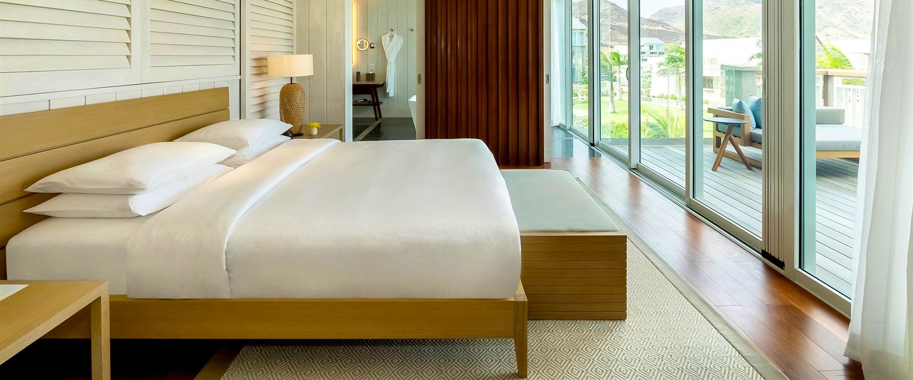 Penthouse Bedroom at Park Hyatt St Kitts