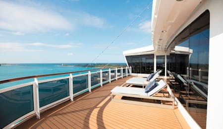 On board a Regent Seven Seas Cruise
