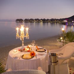 Romantic Dinner, Hotel Sofitel Moorea Ia Ora Beach Resort, Moorea, French Polynesia