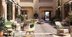 Courtyard, Son Bunyola Hotel, Mallorca