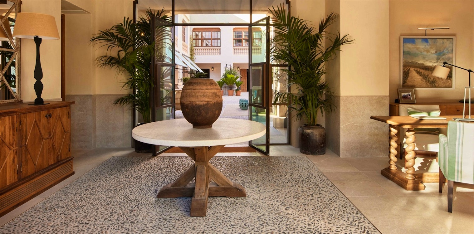 Reception, Son Bunyola Hotel, Mallorca