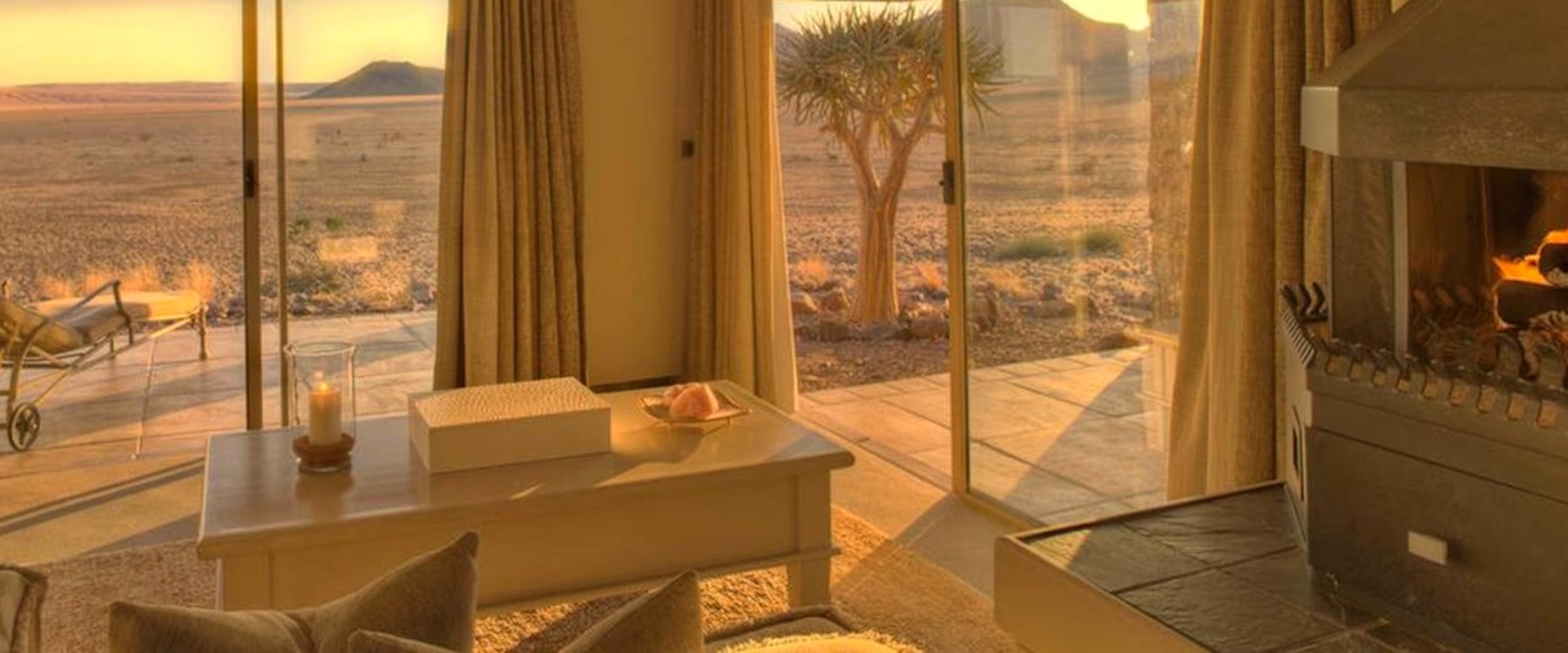 Interior of &Beyond Sossusvlei Desert Lodge