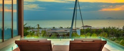 Spa suite outside lounge area at Fusion Resort Nha Trang