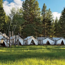 Tented Camp at The Resort at Paws Up