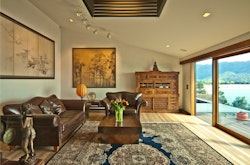 Lounge, Split Apple Retreat, New Zealand