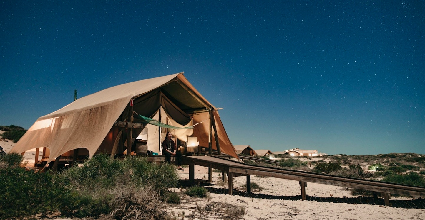 starry night at sal salis ningaloo reef western australia