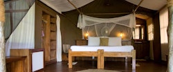 Standard bedroom at Fundu Lagoon