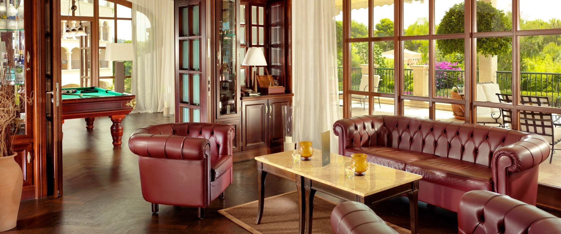 Churchill Lounge at The St Regis Mardavall Mallorca Resort, Spain