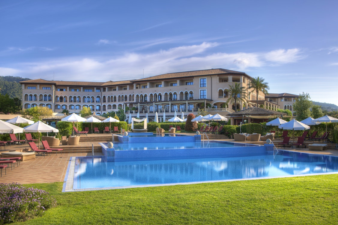 Exterior of The St Regis Mardavall Mallorca Resort, Spain