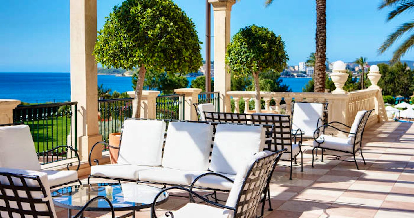 Dining Terrace at The St Regis Mardavall Mallorca Resort, Spain