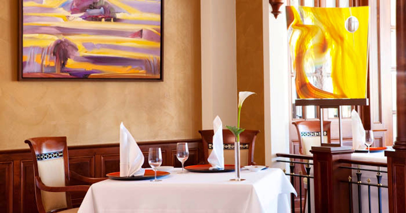 Restaurant at The St Regis Mardavall Mallorca Resort, Spain