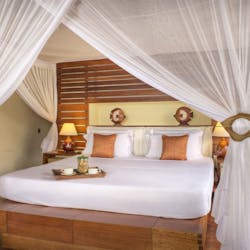 Suite bedroom at at Ocean Spa Lodge