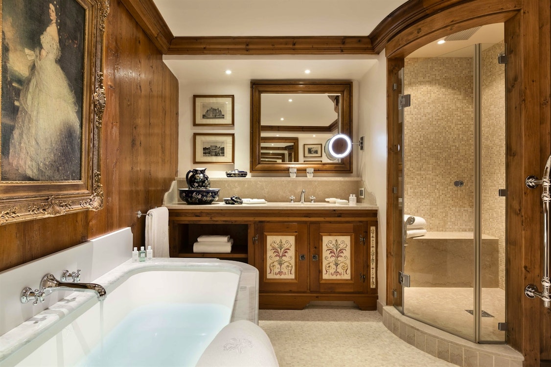 Suite Gentiane at Les Airelles, Courchevel