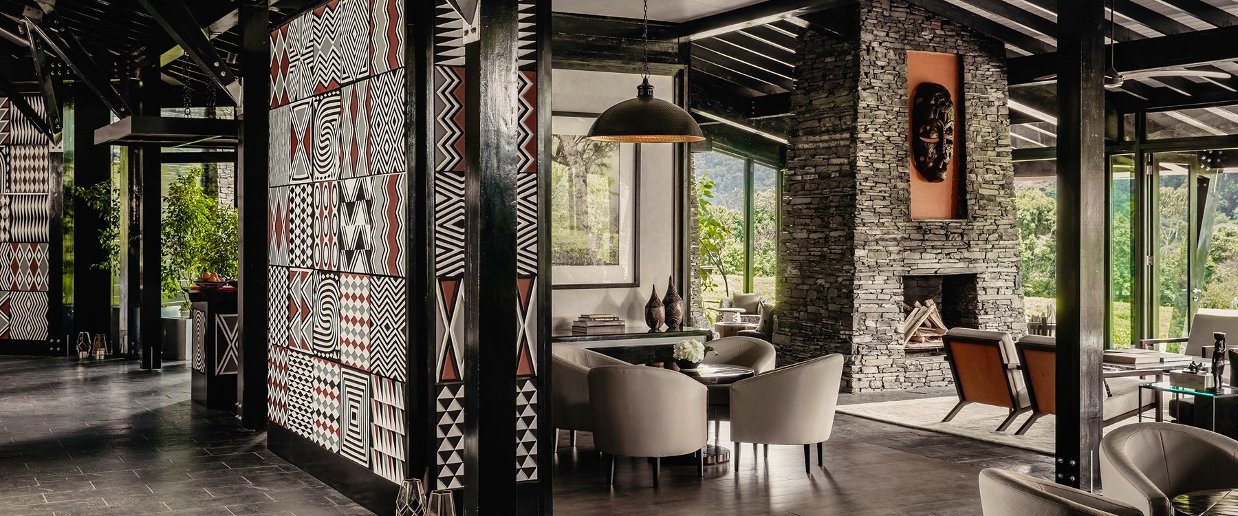 Lounge and relaxing at Nyungwe Forest Lodge