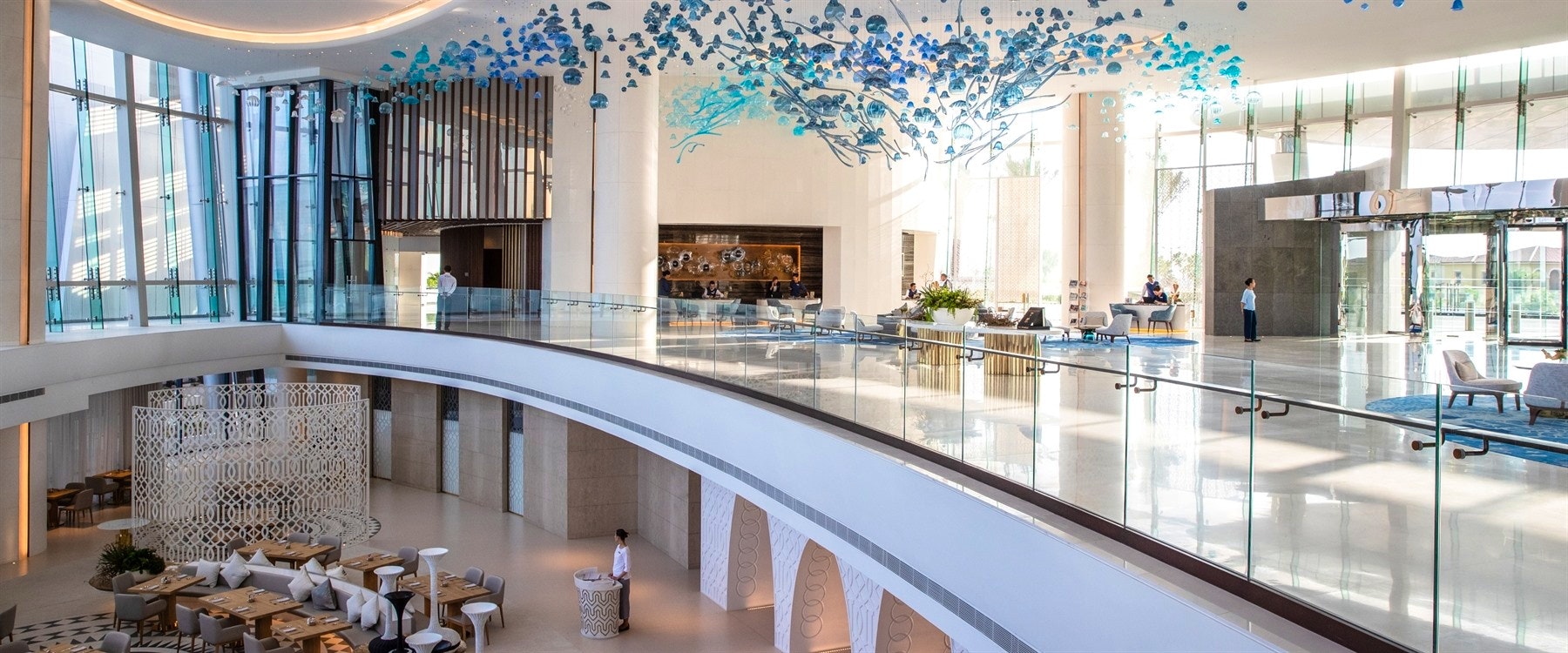 Lobby at Jumeirah at Saadiyat Island Resort, Abu Dhabi