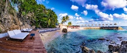 Beach at La Toubana Hotel & Spa, Guadeloupe