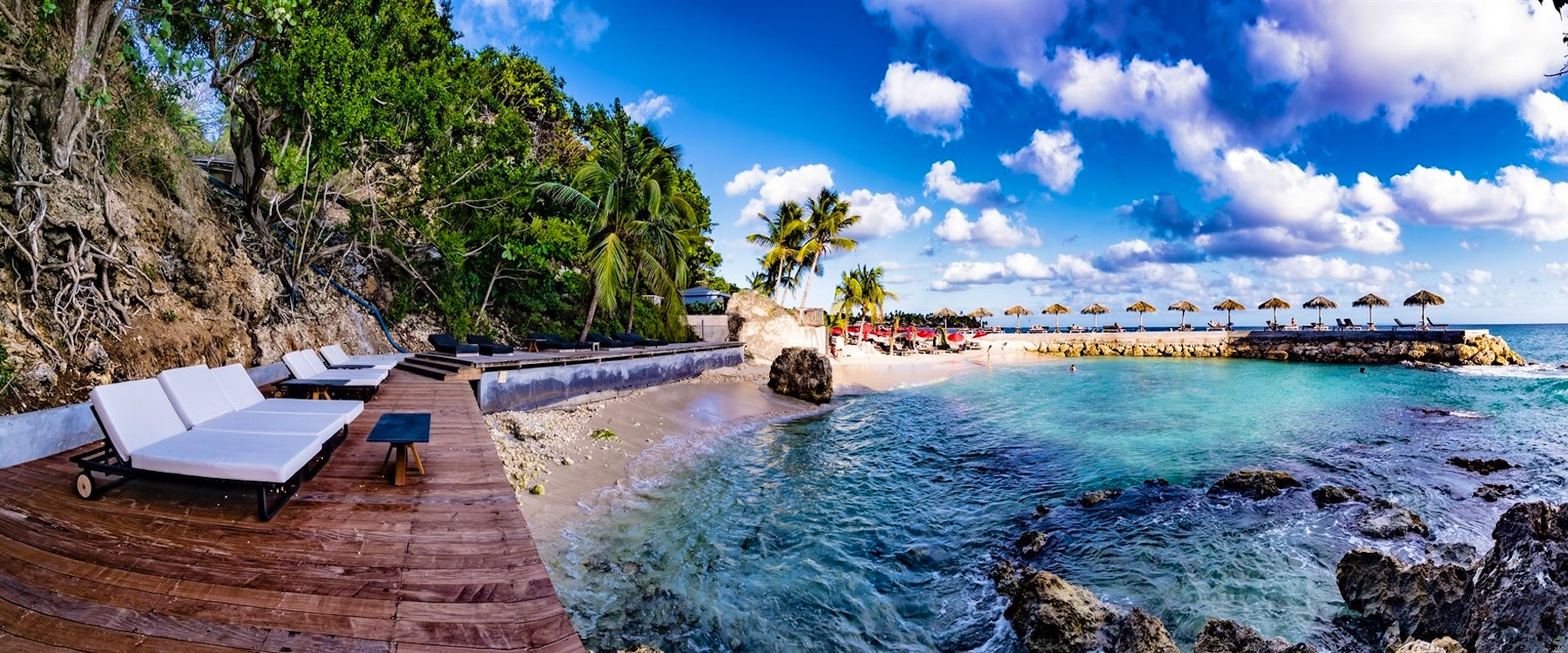 Beach at La Toubana Hotel & Spa, Guadeloupe