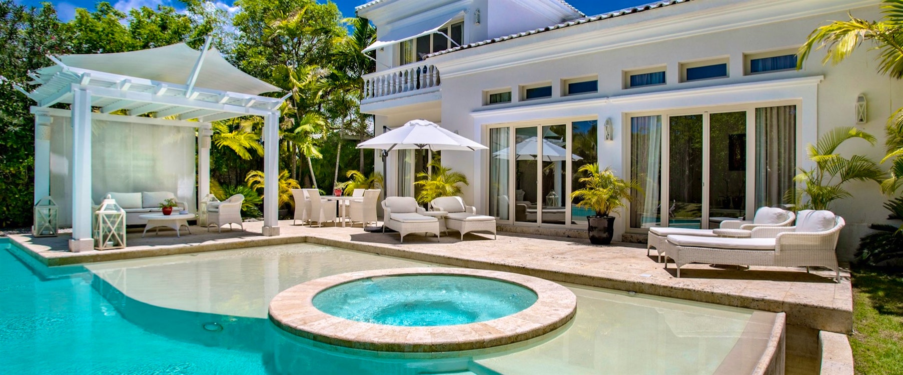Three Bedroom Royale Villa Swimming Pool at Eden Roc at Cap Cana Boutique Suites & Beach Club, Dominican Republic