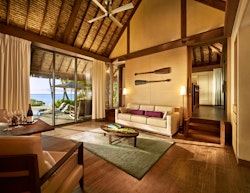 villa living room the brando tahiti french polynesia
