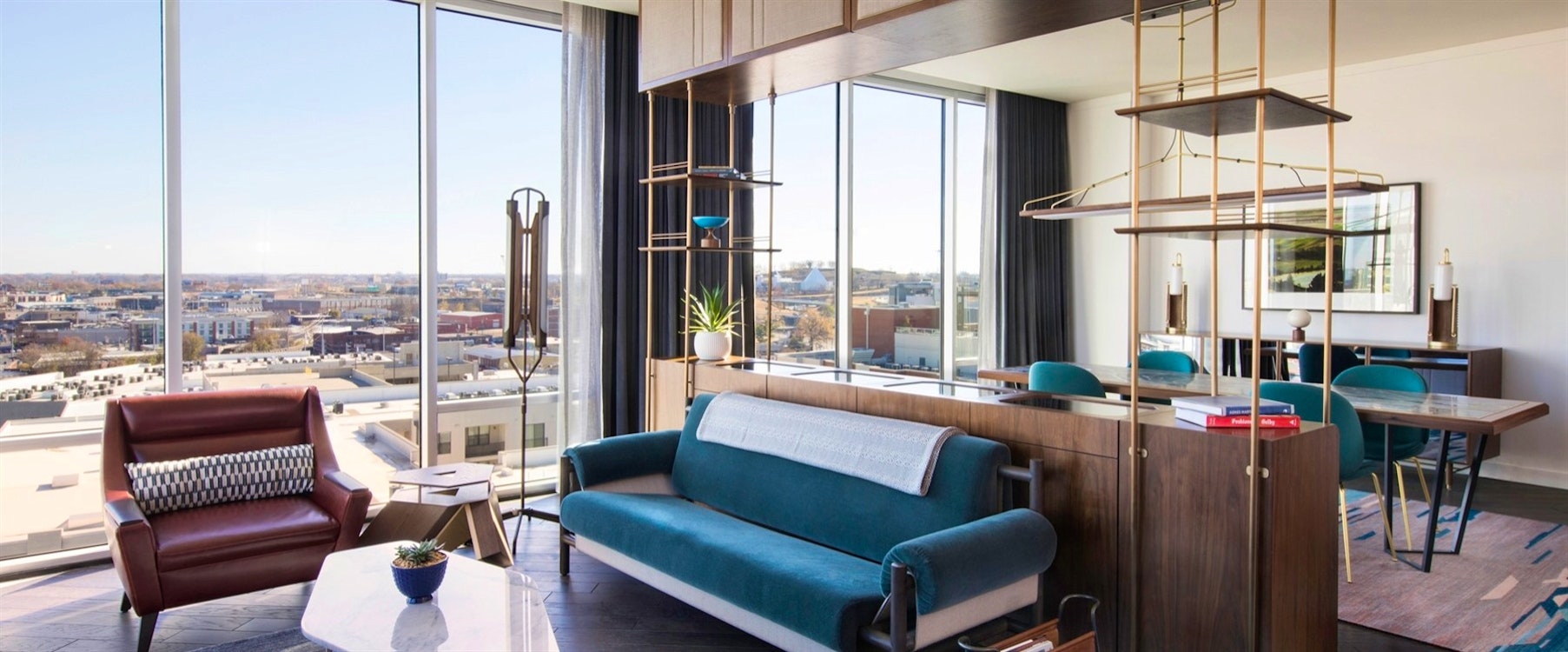 penthouse dining room at thompson nashville