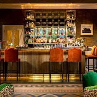 The Bar and Conservatory at Linthwaite House, England, UK