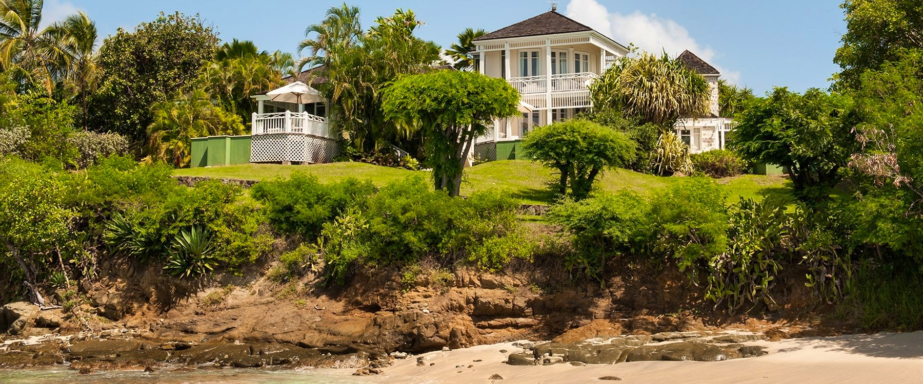 A Beach View At Cotton House, Grenadine