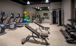 Fitness Centre, The Eliza Jane, New Orleans, Louisiana, USA