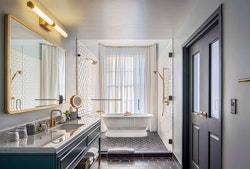 Publisher's Suite Bathroom, The Eliza Jane, New Orleans, Louisiana, USA