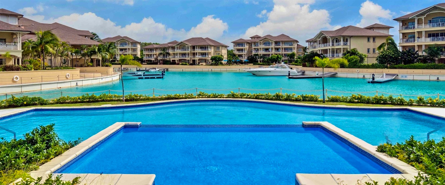 Marina Pool at The Landings Resort and Spa by Elegant Hotels, St Lucia 