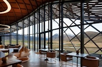 Bar and Great Hall at The Lindis, New Zealand