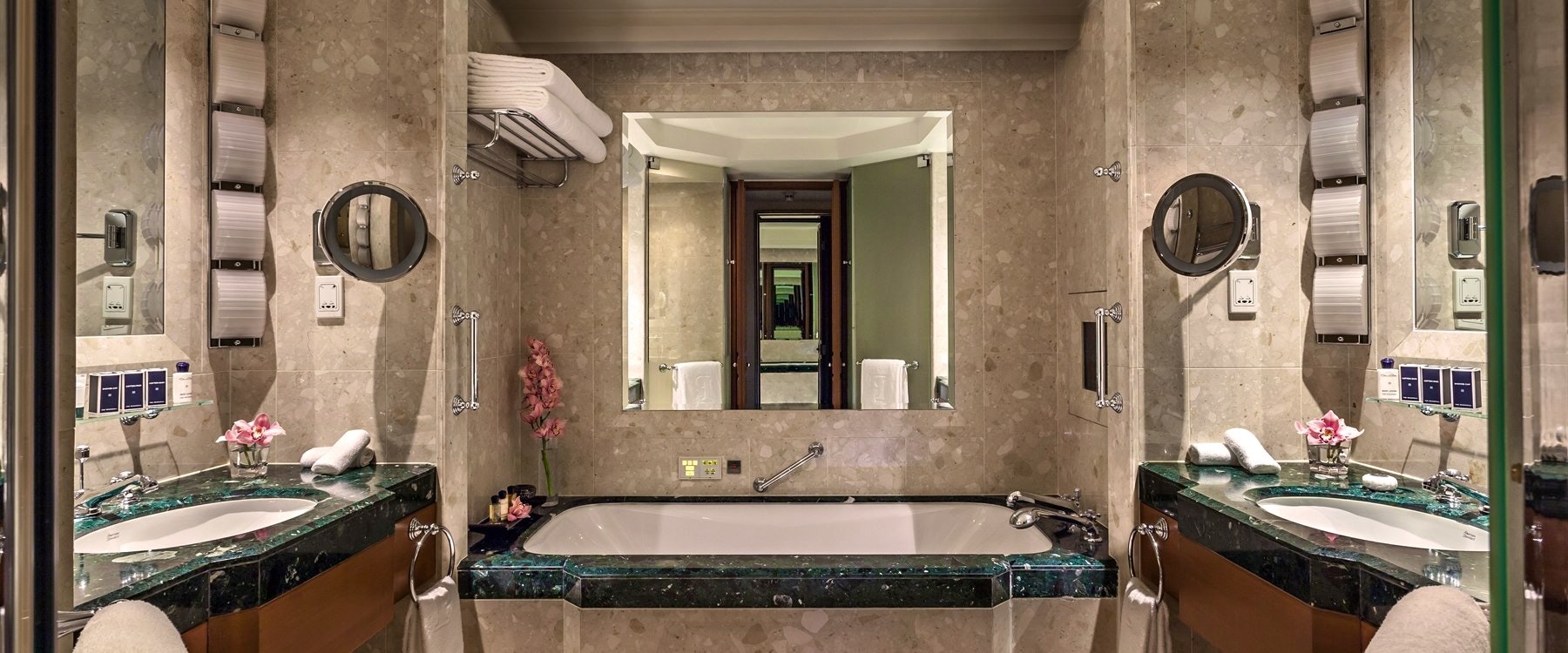 Bathroom at The Peninsula Bangkok