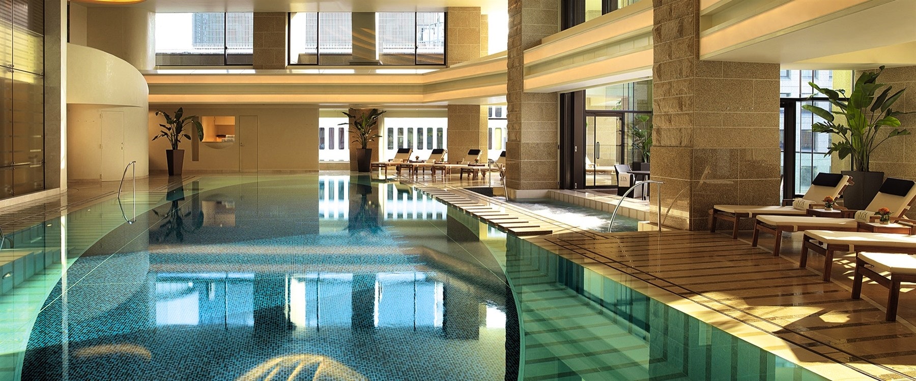 Swimming Pool at The Peninsula Tokyo, Japan